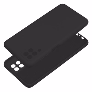 Silikoninis dėklas telefonui SAMSUNG A12 juodas
