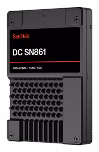 SSD|SANDISK|DC SN861|1920 GB|PCI Express 5.0|NVMe Yes|Write speed 3600 MB/s|Read speed 13700 MB/s|U.2|MTBF 2500000 h|WUS6BA119PSP9X30TS2525