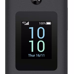 TCL OneTouch 4043 with Cradle, juodos spalvos / mobilusis telefonas