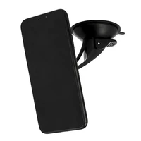 Automobilinis laikiklis - TXR - MAGNETINIS / 2 tvirtinimai: ant stiklo ir oro angos / su raudonu rėmu