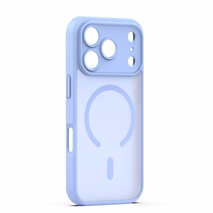 Mag Matt dėklas iPhone 17 Pro Max 6,9'' šviesiai mėlynas