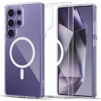 Tech-Protect FlexAir Hybrid Magnetinis dėklas telefonui Samsung Galaxy S25 Ultra - Skaidrus