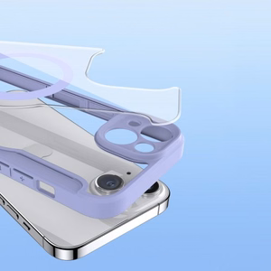 Dėklas Dux Ducis Skin X Pro skirtas iPhone 14 violetinis