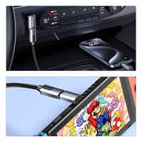 Wozinsky WPKF-01 USB-C - USB-C 40Gb/s 240W 8K OTG kampinis adapteris - pilkas