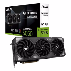 ASUS TUF Gaming TUF-RTX5060-O8G-GAMING NVIDIA GeForce RTX 5060 8 GB GDDR7 Vaizdo plokštė