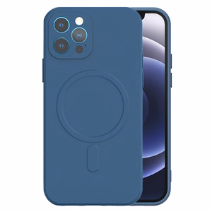 TEL PROTECT MagSilicone dėklas telefonui Iphone 13 Pro tamsiai mėlynas