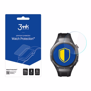 Hibridinis stiklas 3mk laikrodžio apsauga FlexibleGlass Huawei Watch GT5 Pro 46mm