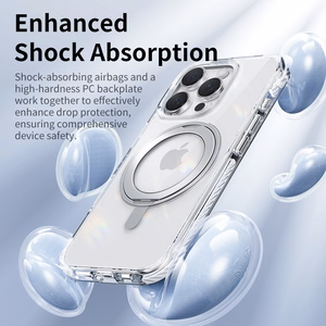 Rock Rotating Stand Crystal Series Magnetinis Iphone 16 juodas