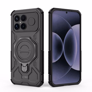 Tech-Protect TacticStand MagSafe dėklas for Xiaomi Poco F8 Ultra - juodas