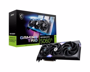 MSI GeForce RTX 5060 Ti 8G GAMING TRIO OC NVIDIA 8 GB GDDR7 vaizdo plokštė