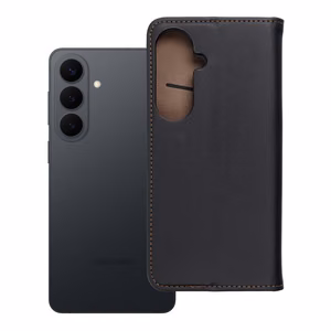 Чехол-книжка для Samsung S26 PLUS Smart Pro Book кожаный чёрный