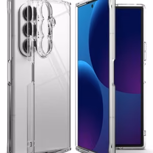 Ringke Fusion dėklas, skirtas „Samsung Galaxy Z Fold 8 Ultra“ – skaidrus