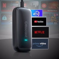 Belaidis CarPlay/Android Auto adapteris Ottocast Play2Video Ultra juodas