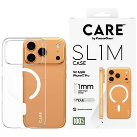 CARE by PanzerGlass SL1M MagSafe deklas iPhone 17 Pro - skaidrus