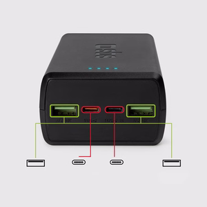Išorinė baterija SBS TTBB30000PD20K 30000 mAh 2 x USB-C 2 x USB-A - juoda