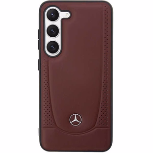 Mercedes MEHCS23SARMRE S23 S911 raudonas/raudonas kietas dėklas Odinis Urban Bengale