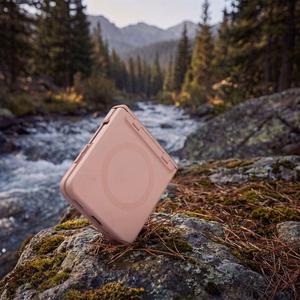 Tech-Protect Kevlar Aura dėklas, skirtas Samsung Galaxy Z Flip 8, suderinamas su MagSafe – rožinis