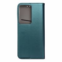 SMART MAGNETO knygos dėklas REALME 14x 5G tamsiai žalias