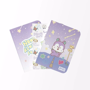BT21 MANG A6 užrašų knygelių rinkinys, 3 vnt.