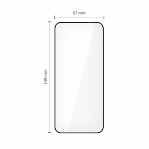 Tech-Protect Glass Fit+ 2 komplektai Apsauginis stiklas Motorola Edge 50 Neo / 60 Neo - juodas (m)