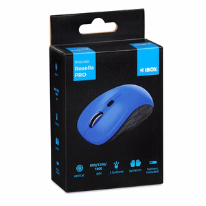 iBOX i009W Rosella belaidė optinė pelė, mėlyna