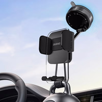 Dudao F24PLUS Car Holder with Suction Cup Dashboard - Juodas