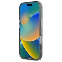 Karl Lagerfeld IML Monograma Karl & Choupette Head Magnetinis dėklas telefonui iPhone 16 Pro - juodas