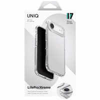 Uniq Lifepro Xtreme dėklas telefonui iPhone 17 Air - Permatomas