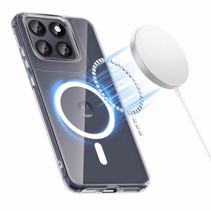 Tech-Protect FlexAir Hybrid MagSafe dėklas Motorola Edge 70 Fusion / Fusion + 5G - skaidrus