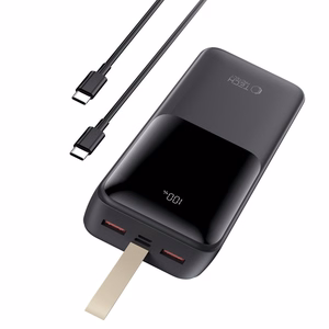 Išorinė baterija Tech-Protect PB03 30000mAh 22.5W - juoda
