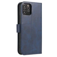 Magnetinis Dėklas elegantiškas atverčiamas dėklas su stovo funkcija Xiaomi Redmi Note 11 Pro+ 5G (China) / 11 Pro 5G (China) / Mi11i HyperCharge / POCO X4 NFC mėlynas