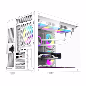 DarkFlash B275 PRO компьютерный корпус (белый) + 6 вентиляторов