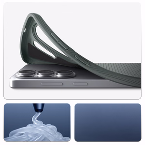 SPIGEN dėklas LIQUID AIR MAG, suderinamas su MagSafe, skirtas SAMSUNG S26 Ultra abyss green