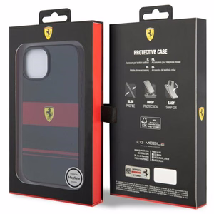 Ferrari FEHMP14SUCOK iPhone 14 6.1" juodas/juodas kietas dėklas IMD Combi Magsafe