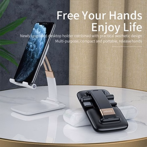 Essager Knight telefono stovas baltas (plastikinis)