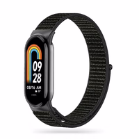 TECH-PROTECT NYLON XIAOMI SMART BAND 8 / 9 / NFC JUODAS