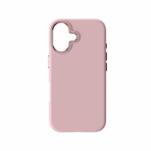 Dėklas skirtas iPhone 16 Forcell F-Protect Frame Premium suderinamas su Magsafe rožinis