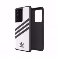 Adidas OR formuotas dėklas PU Samsung Galaxy S20 Ultra - balta ir juoda