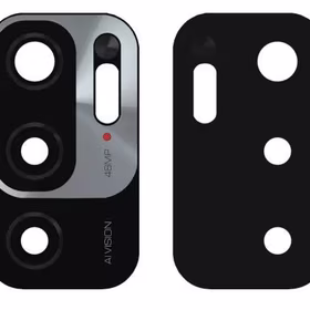 Xiaomi Redmi Note 10 5G kameros stikliukas juodas Black 48MP (only lens) ORG