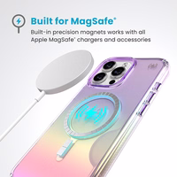 Speck Presidio2 Lux MagSafe - iPhone 16 Pro Max dėklas (Amazing violetinis / Clear)