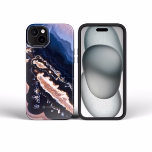 FORCELL F-PROTECT Mirage, militarinio kritimo testuotas dėklas telefonui, MagSafe suderinamas IPHONE 15 PRO auksinis