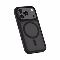 Benks Magnetinis Mist dėklas Metal Frame (0070) Iphone 17 Pro Max juodas (Fotoaparato valdymo mygtukas)