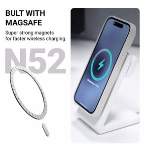 Crong Color Cover Magnetic case for iPhone 14 Plus, MagSafe-compatible, black