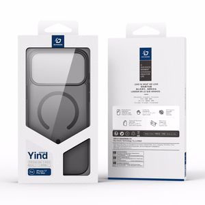 Dux Ducis Yind iPhone 17 Pro Max dėklas suderinamas su MagSafe - juodas