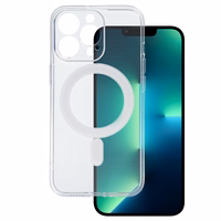 TEL PROTECT MagSilicone dėklas telefonui Iphone 13 Pro skaidrus