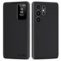 Tech-Protect Smart Wallet dėklas Samsung Galaxy S25 Ultra - matinė juoda