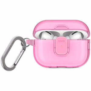 Uniq Glase Pro dėklas AirPods Pro 2 - rožinis