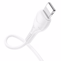 Kabelis USB C į Lightning Hoco PD 27W 1 m X37 baltas