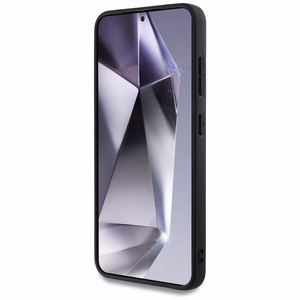 Mercedes Odinis Įspaustos linijos Magnetinis dėklas Samsung Galaxy S25 - juodas