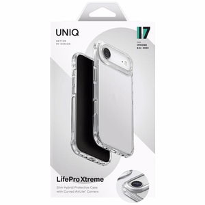 Uniq Lifepro Xtreme dėklas telefonui iPhone 17 Air - Permatomas